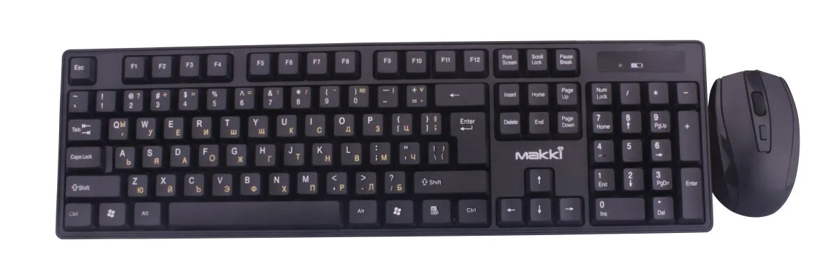 Makki Безжична Клавиатура+Мишка кирилизирана Keyboard+Mouse Wireless 2.4G BG - MAKKI-KBX-008 - Image 92