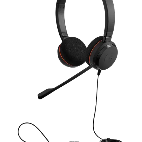Слушалки Jabra Evolve 20 MS стерео с микрофон USB 4999-823-109