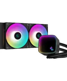 DeepCool водно охлаждане Water Cooling LS520 SE - Addressable RGB Infinity mirror design -