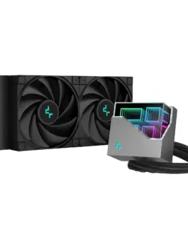 DeepCool водно охлаждане Water Cooling LT520 - Addressable RGB Infinity mirror design -