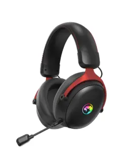 Marvo безжични геймърски слушалки Gaming Headphones Tactic X Pro - Bluetooth 2.4G 7.1 RGB -