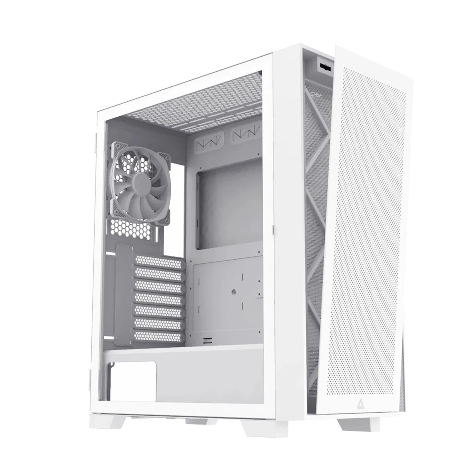 Montech кутия AIR 1000 LITE, Mid-tower Case, TG, 3x120mm Fans, White - Image 147