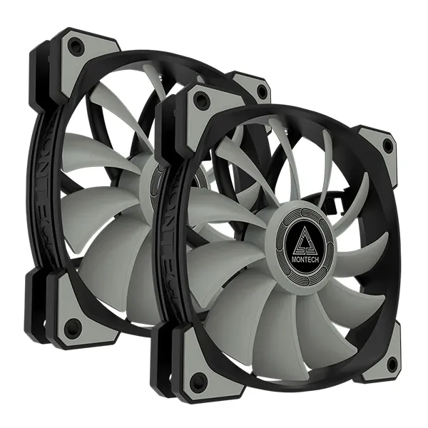 Montech комплект вентилатор AIR FAN P120 Fan Kit 2x120mm 1-to-3 splitter PWM