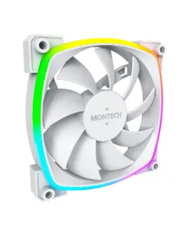 Montech вентилатор AX120 PWM Fan 120mm ARGB White