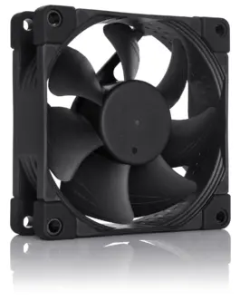 Alternative view of Noctua Вентилатор Fan 80mm NF-A8 PWM chromax.black.swap