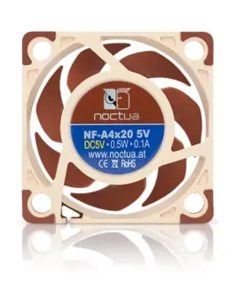 Noctua Вентилатор Fan 40x40x20mm 5V 5000rpm - NF-A4x20-5V