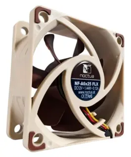 Noctua Вентилатор Fan 60x60x25mm 3000/2400/1600rpm NF-A6x25 FLX