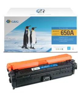КАСЕТА ЗА HP Color Laserjet CP5520/CP5525 - /650A/ - CE271A - Cyan - PN NT-CH271FC - G&G