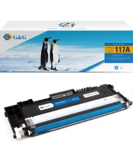 КАСЕТА (JUMBO) ЗА HP Color Laser MFP 179FNW/MFP 178NW/150NW - JUMBO - Cyan - /117A/ - W2071A - PN NT-PH2071C -