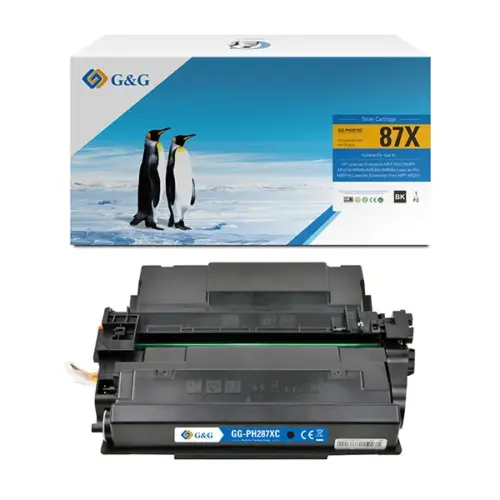 КАСЕТА ЗА HP LaserJet Pro M506N/M506DN/M506X - /87X/ - CF287X - Black - PN NT-PH287XC - G&G