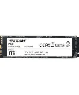 SSD диск Patriot P300 Gen3 1TB NVMe M.2