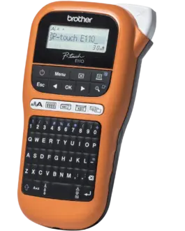 Alternative view of ЕТИКЕТЕН ПРИНТЕР BROTHER P- touch - PTE110VP (PT-E110VP), С КИРИЛИЦА - PN PTE110VPR1