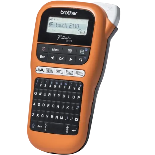 Alternative view of ЕТИКЕТЕН ПРИНТЕР BROTHER P- touch - PTE110VP (PT-E110VP), С КИРИЛИЦА - PN PTE110VPR1