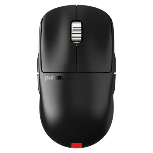 Pulsar професионална геймърска мишка Wireless Gaming Mouse X2A v3 eS Size1 Black 8K OLED Display Tournament