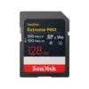 SanDisk Карта памет Extreme Pro SDXC 128GB 300MB/s and 300Mb/s Class 10 V90 UHS-II