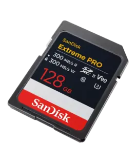 Alternative view of SanDisk Карта памет Extreme Pro SDXC 128GB 300MB/s and 300Mb/s Class 10 V90 UHS-II
