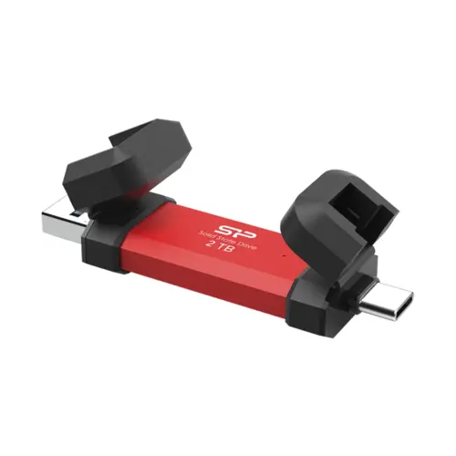 Alternative view of Външен SSD диск Silicon Power DS72 Red - 2TB