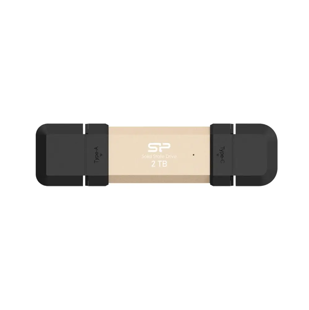 Външен SSD диск Silicon Power DS72 Gold - 2TB