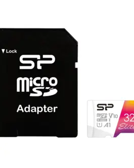 Карта памет Silicon Power Elite Colorful 32GB microSDXC Class 10 SD Adapter