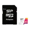 Карта памет Silicon Power Elite Colorful 64GB microSDXC Class 10 SD Adapter