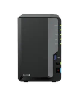 Alternative view of Мрежов сторидж Synology DS225+, за 2 диска, Intel Celeron J4125 , 2GB DDR4 SODIMM