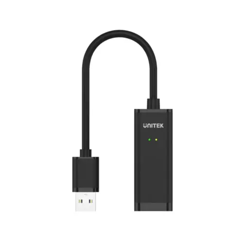 Unitek адаптер USB to LAN 100Mbps black – Y-1468