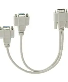 VCom Сплитер VGA splitter HD15 M - 2xHD15 F - CG021-0.2m