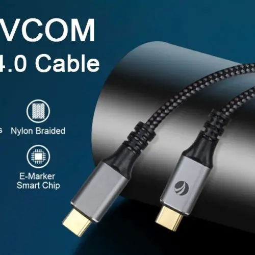 VCom кабел USB4.0 Type-C/Type-C 20Gbps