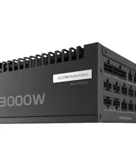 Alternative view of Захранващ блок ASUS Pro WS 3000W 80+ Platinum PCIe 5.1, Fully Modular