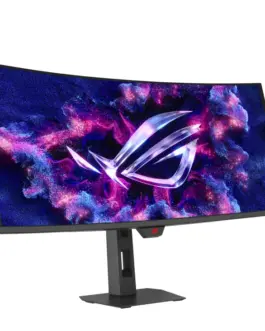 Alternative view of Монитор ASUS ROG Strix OLED XG34WCDG - 34-inch QD-OLED 3440x1440, 1800R Curve, 175Hz, 0.03ms (GTG), ASUS OLED Care Pro, G-Syn