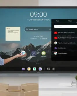 Alternative view of Интерактивен дисплей BenQ RP6504, 65"