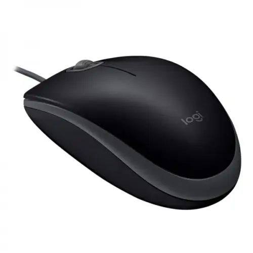 Alternative view of Безшумна оптична USB мишка Logitech B110 Black 910 005508