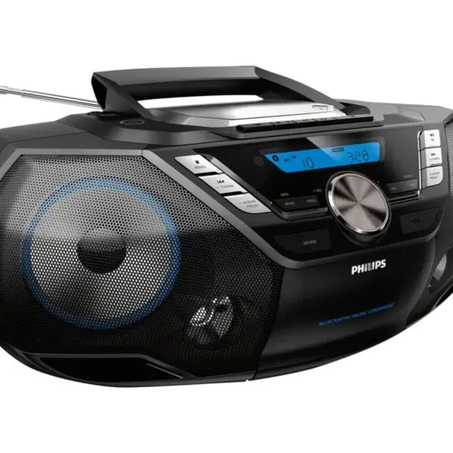 Радио PHILIPS Bluetooth CD Radio 12W RMS CD MP3-CD USB DAB+ FM AZB798T