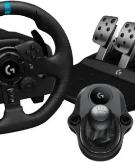 Волан LOGITECH G923 SE + LOGITECH скоростен лост за XBOX/PC