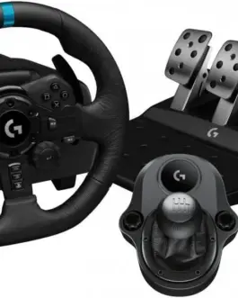 Волан LOGITECH G923 SE + LOGITECH скоростен лост за XBOX/PC