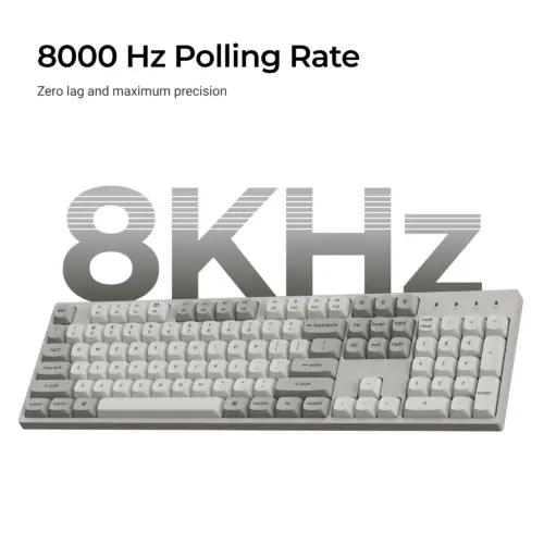 Alternative view of Геймърска Механична клавиатура Keychron C2 Pro 8K QMK - Super Red Switch, Full Size