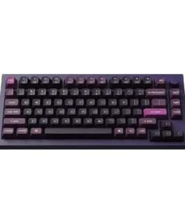 Alternative view of Безжична механичка клавиатура Keychron Q1 MAX Gateron Jupiter Brown Switch - Purple