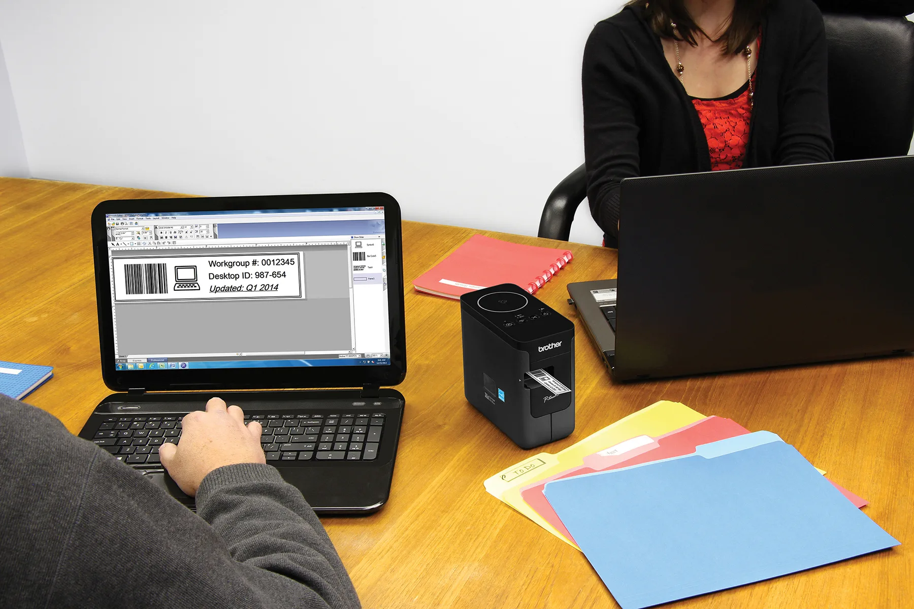 ПРОФЕСИОНАЛЕН ЕТИКЕТЕН ПРИНТЕР BROTHER P-Touch - PTP750W (PT-P750W) - PN PTP750WYJ1 - Image 224