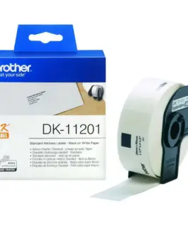 ЛЕНТА ЗА ЕТИКЕТНИ ПРИНТЕРИ BROTHER ТИП QL - STANDARD ADDRESS LABEL - 29 mm x 90 mm x 400 - PN DK11201