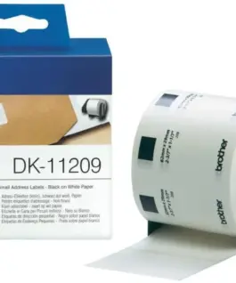 ЛЕНТА ЗА ЕТИКЕТНИ ПРИНТЕРИ BROTHER ТИП QL - SMALL ADDRESS LABELS - 29 mm x 62 mm x 800 - PN DK11209