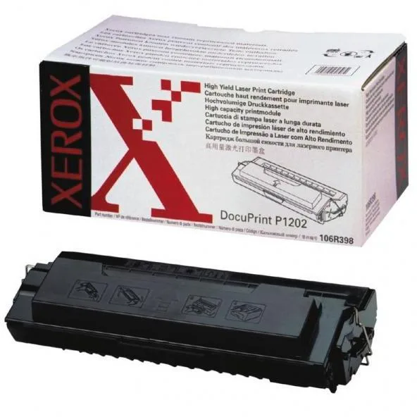 КАСЕТА ЗА XEROX DocuPrint P1202 - BLACK - PN 106R00398