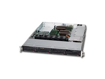 Кутия за сървър Шаси SUPERMICRO SuperChassis 815TQ-600WB, 1U Rack-Mountable, Extended ATX, 3 slots, Индикатор - светодиод, PSU optional 600W, Черен - Image 30