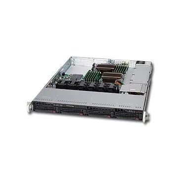 Кутия за сървър Шаси SUPERMICRO SuperChassis 815TQ-600WB, 1U Rack-Mountable, Extended ATX, 3 slots, Индикатор - светодиод, PSU optional 600W, Черен - Image 24