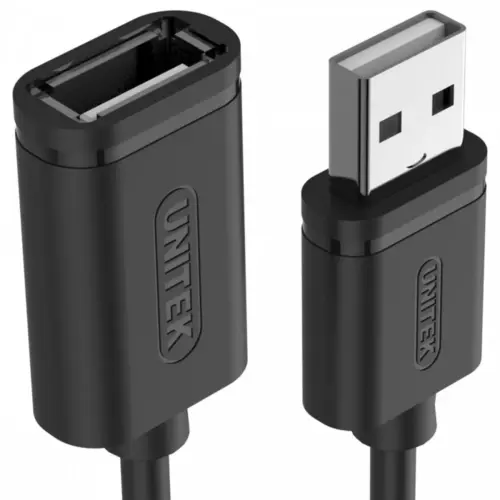 Alternative view of Unitek кабел extenderUSB 2.0 AM-AF, 1.0M, Y-C428GBK