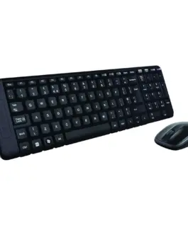 Alternative view of Клавиатура LOGITECH MK220 Wireless Combo - BLACK - US INTL EER