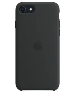 Alternative view of Apple Silicone case for iPhonea SE - midnight