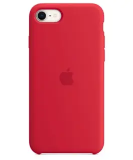 Apple Silicone case for iPhonea SE - (PRODUCT)червен
