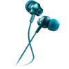 Слушалки CANYON Stereo earphones with microphone metallic shell 1.2M blue-green