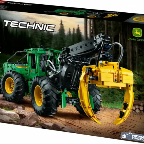 Alternative view of LEGO LEGO Technic 42157 John Deere 948L-II Skidder