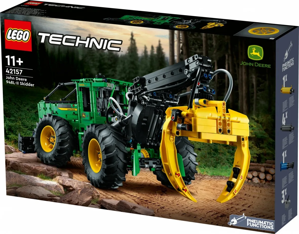 LEGO LEGO Technic 42157 John Deere 948L-II Skidder - Image 2